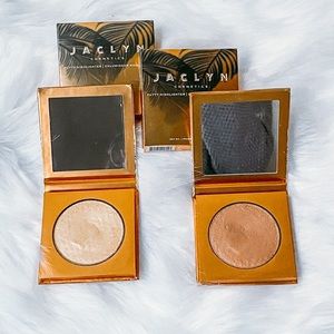 Jaclyn Cosmetics Putty Highlighter in Skylight and Sunlover